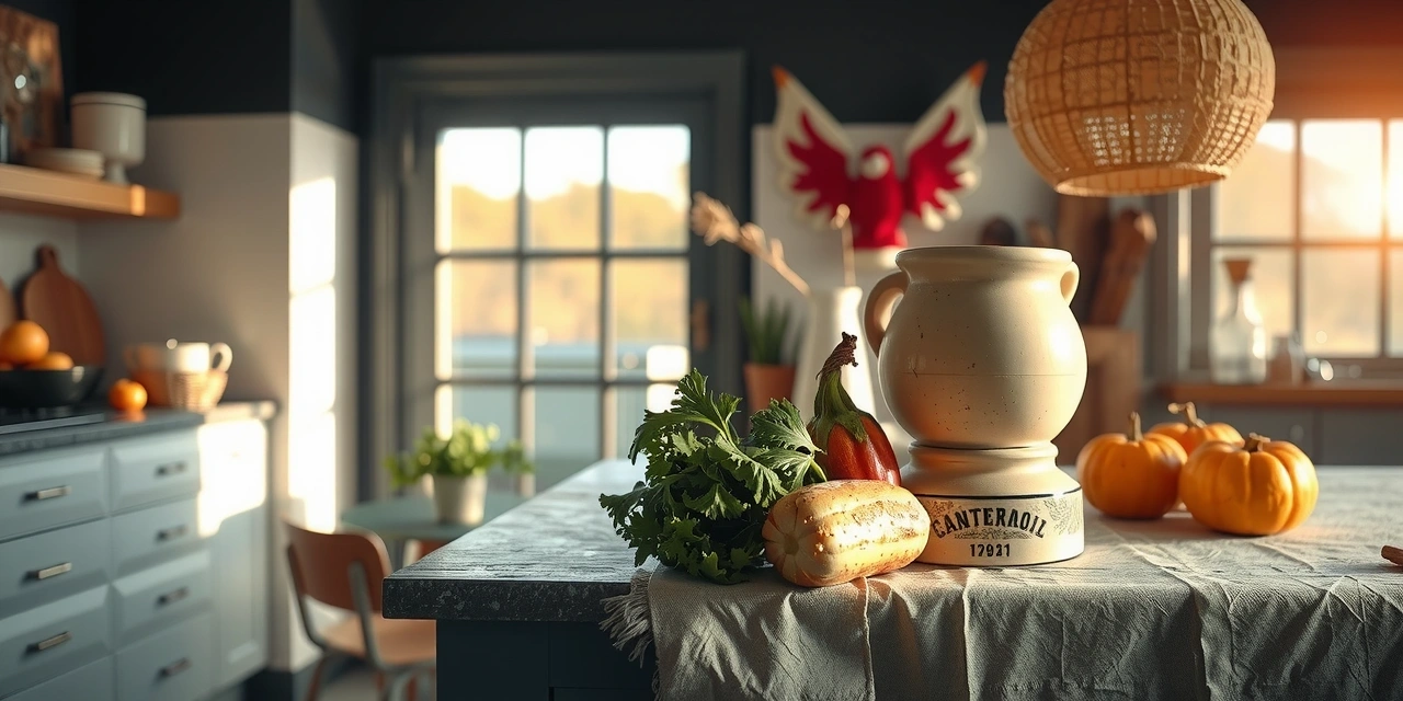 Świeże składniki w kuchni